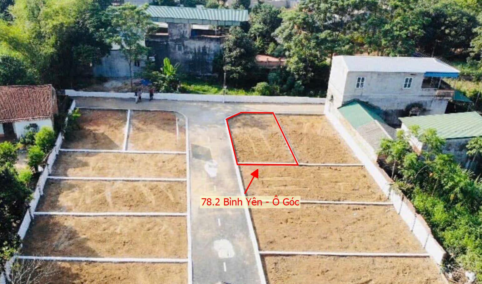 Hình ảnh Bán Lô Góc 2 Mặt Tiền Ô Tô Đỗ Tận Đất 78.2m Tại Bình Yên Sát Trục Chính Kinh Doanh