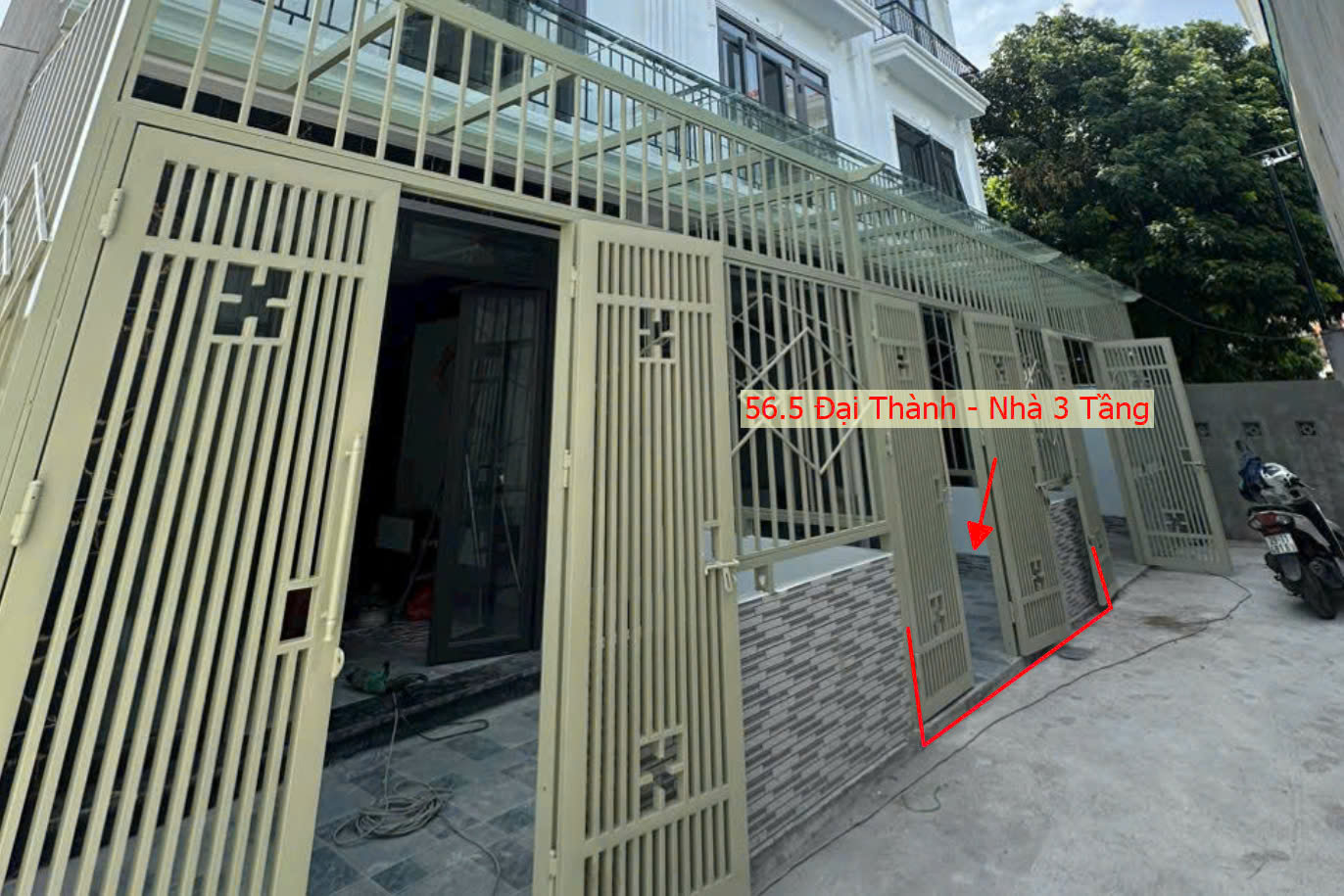 Hình ảnh Bán Nhà 3 Tầng Sát Trục Chính Kinh Doanh Liên Xã Ngay Trung Tâm Xã Đại Thành Quốc Oai