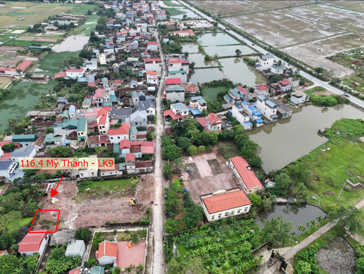 Hình ảnh Đất Đấu Giá Khu Trường Mầm Non Cũ Mỹ Thành Sát TL419 Ngay Trung Tâm Xã Mỹ Thành (LK9)