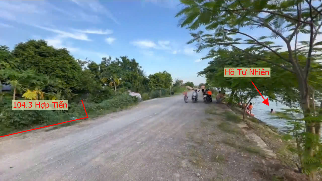 Hình ảnh Bán Đất Hợp Tiền Đường Ô Tô Tránh Mặt View Hồ Thoáng Mát Giá Chỉ Hơn Tỷ