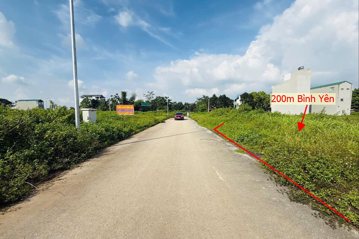 Hình ảnh Bán Lô Đất 200m Tại Bình Yên Thạch Thất Bám Đường Bê Tông Ô Tô Vào Tận Đất Dân Cư Đông Đúc Thân Thiện Giá Đầu Tư