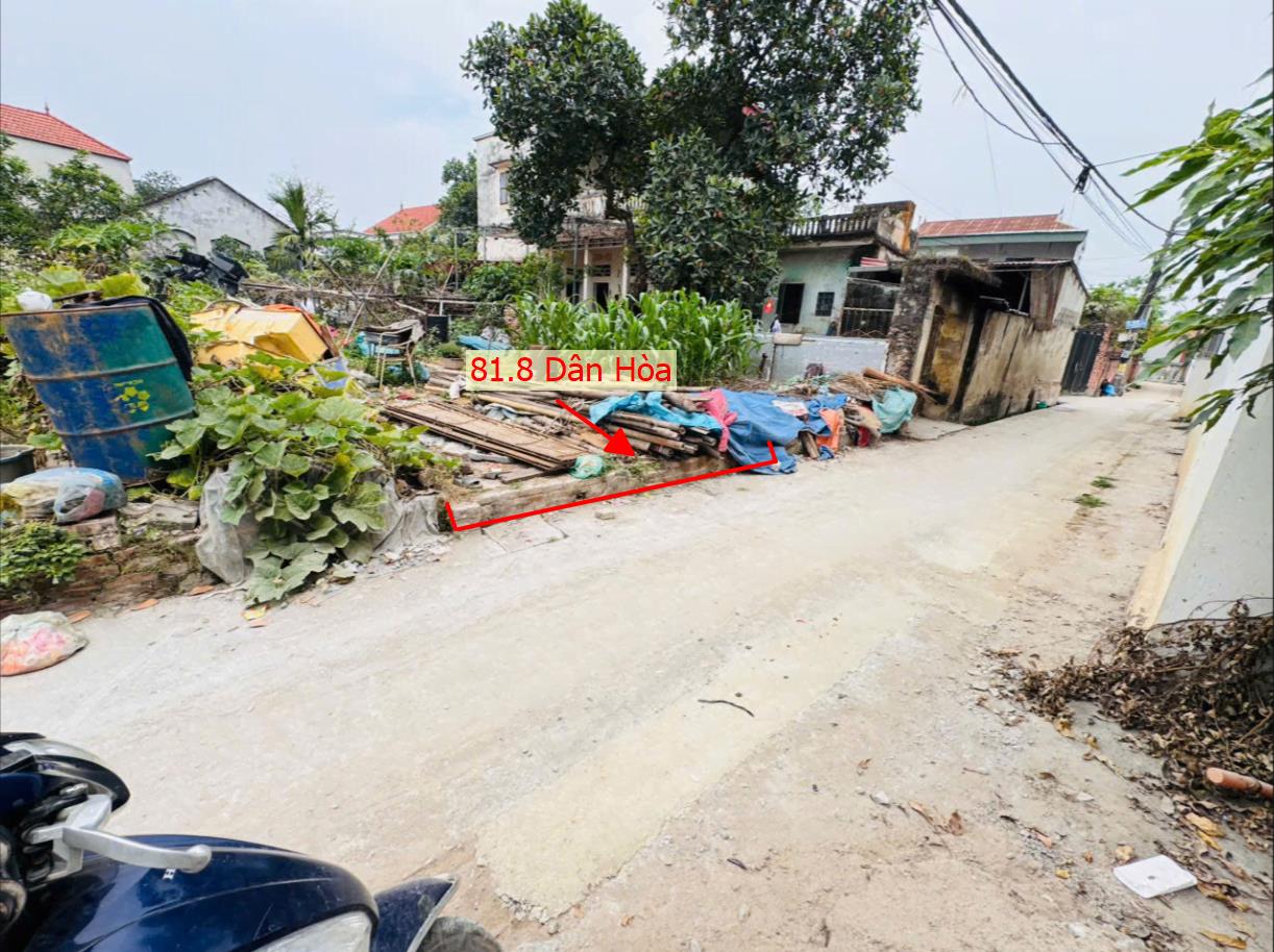 Hình ảnh Bán Đất Dân Hòa Sát Trục Kinh Doanh Liên Xã Gần QL21B Ngay Trung Tâm Xã Dân Hòa