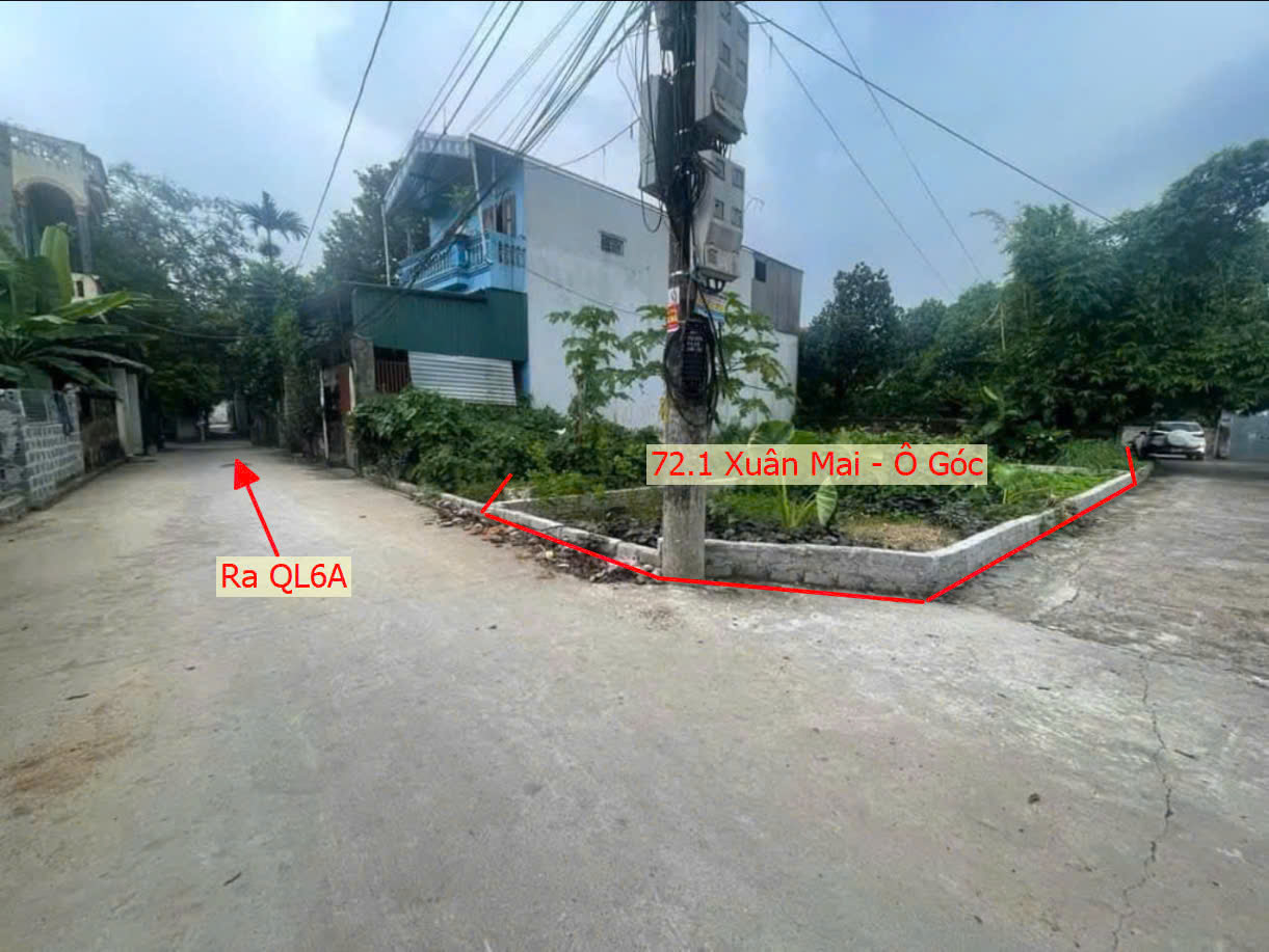 Hình ảnh Bán Lô Góc 2 Mặt Tiền Ô Tô Vào Tận Đất Ngay Trung Tâm Đô Thị Vệ Tinh Xuân Mai