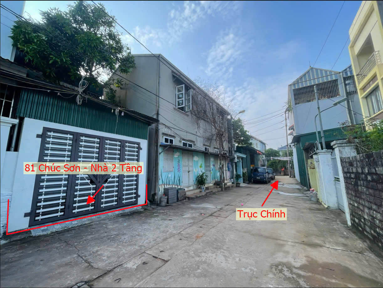 Hình ảnh Bán Đất Sẵn Nhà 2 Tầng Ô Tô Vào Tận Đất Sát Trục Chính Kinh Doanh Gần QL6A Tại Thị Trấn Chúc Sơn