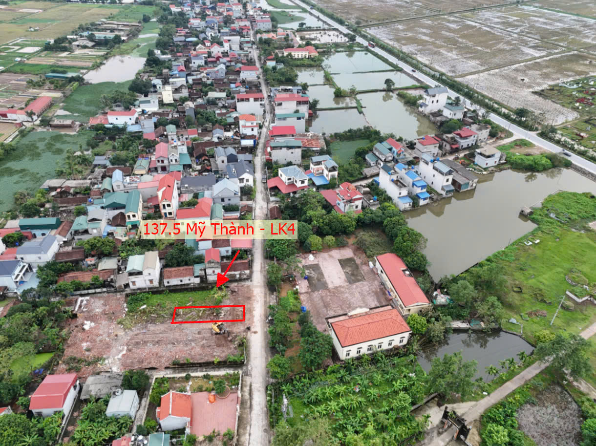Hình ảnh Bán Đất Mỹ Thành Ô Tô Vào Tận Đất Thuộc Khu Đất Đấu Giá Xã Mỹ Thành Mỹ Đức (LK4)