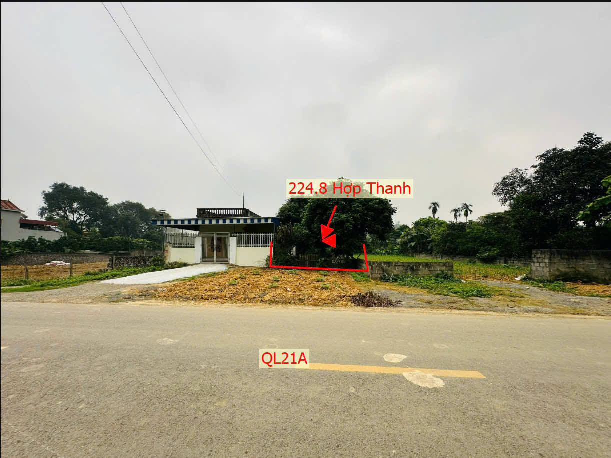 Hình ảnh Bán Đất Full Thổ Cư Mặt Đường Kin Doanh QL21A Tại Hợp Thanh Giá Nhỉnh Tỷ