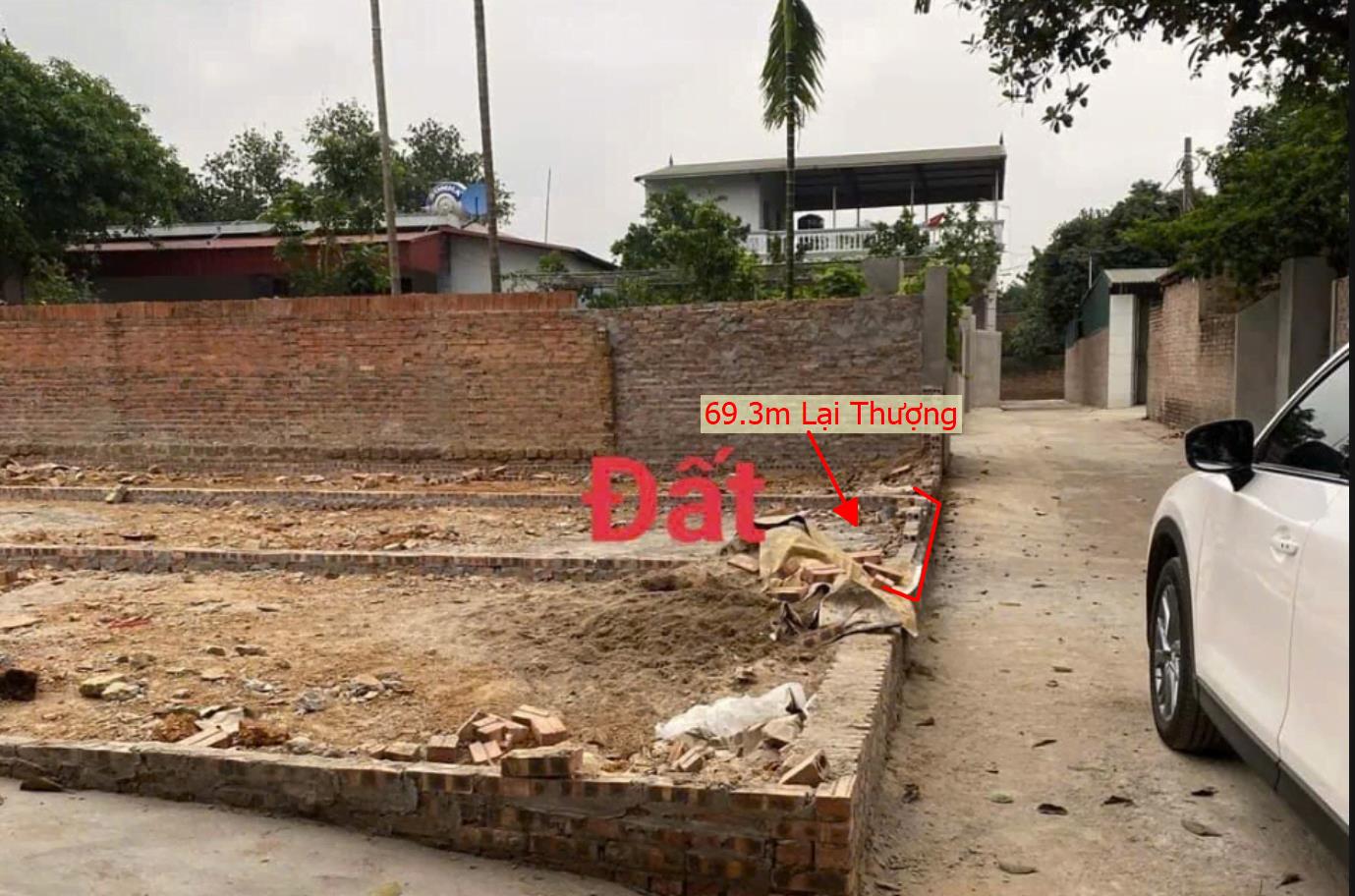 Hình ảnh Bán Lô Đất 69.3m Tại Lại Thượng Thạch Thất Bám Đường Bê Tông Ô Tô Vào Tận Đất Dân Cư Đông Đúc Thân Thiện Giá Đầu Tư