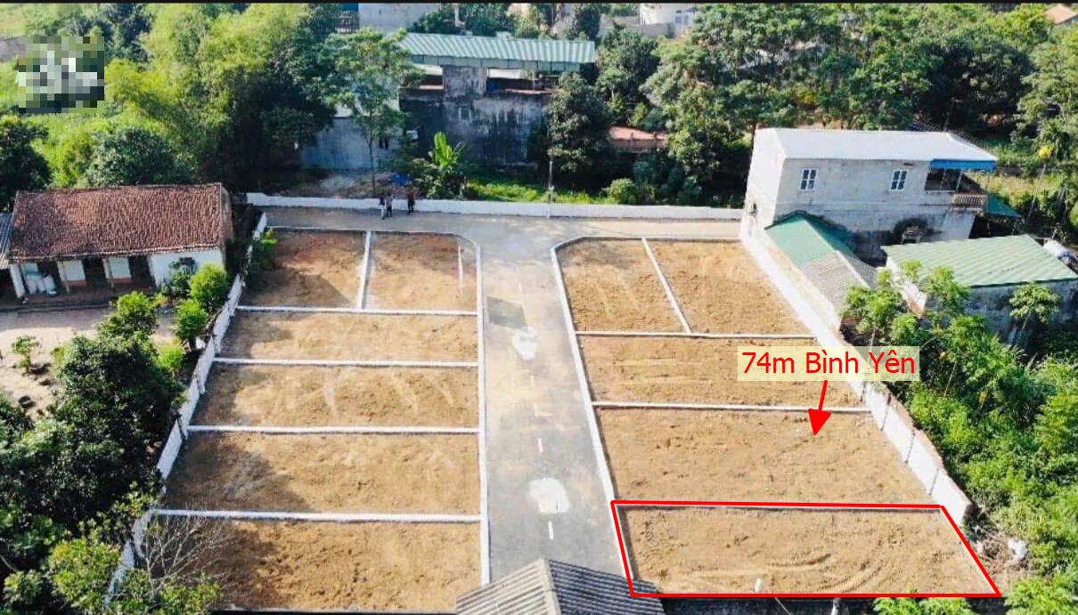 Hình ảnh Bán Lô Đất 74m Tại Bình Yên Thạch Thất Bám Đường Bê Tông Ô Tô Vào Tận Đất Dân Cư Đông Đúc Thân Thiện Sổ Đỏ Pháp Lý Rõ Ràng Giá Đầu Tư