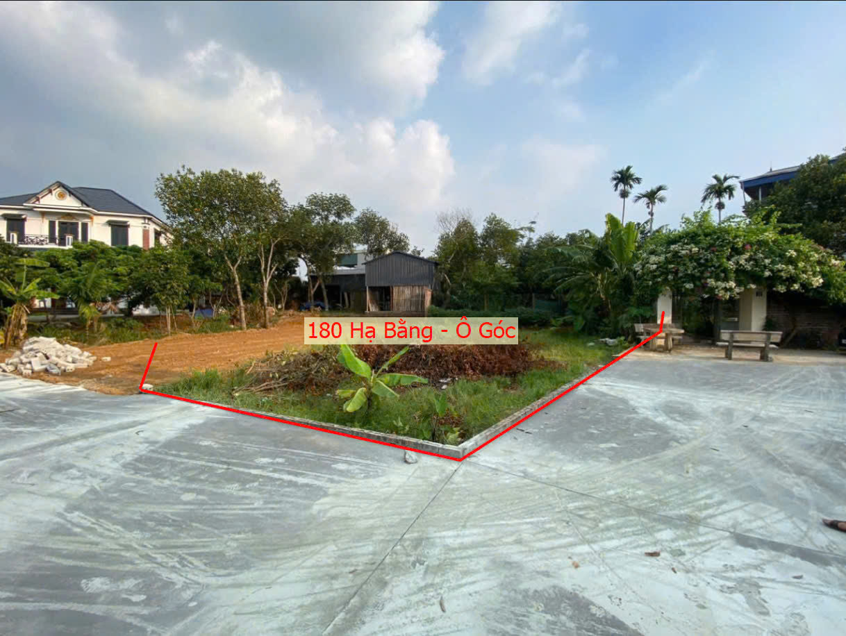Hình ảnh Bán Lô Góc 2 Mặt Tiền Ô Tô Vào Tận Đất Sát Trục Chính Liên Xã Ngay Trung Tâm Xã Hà Bằng Thạch Thất