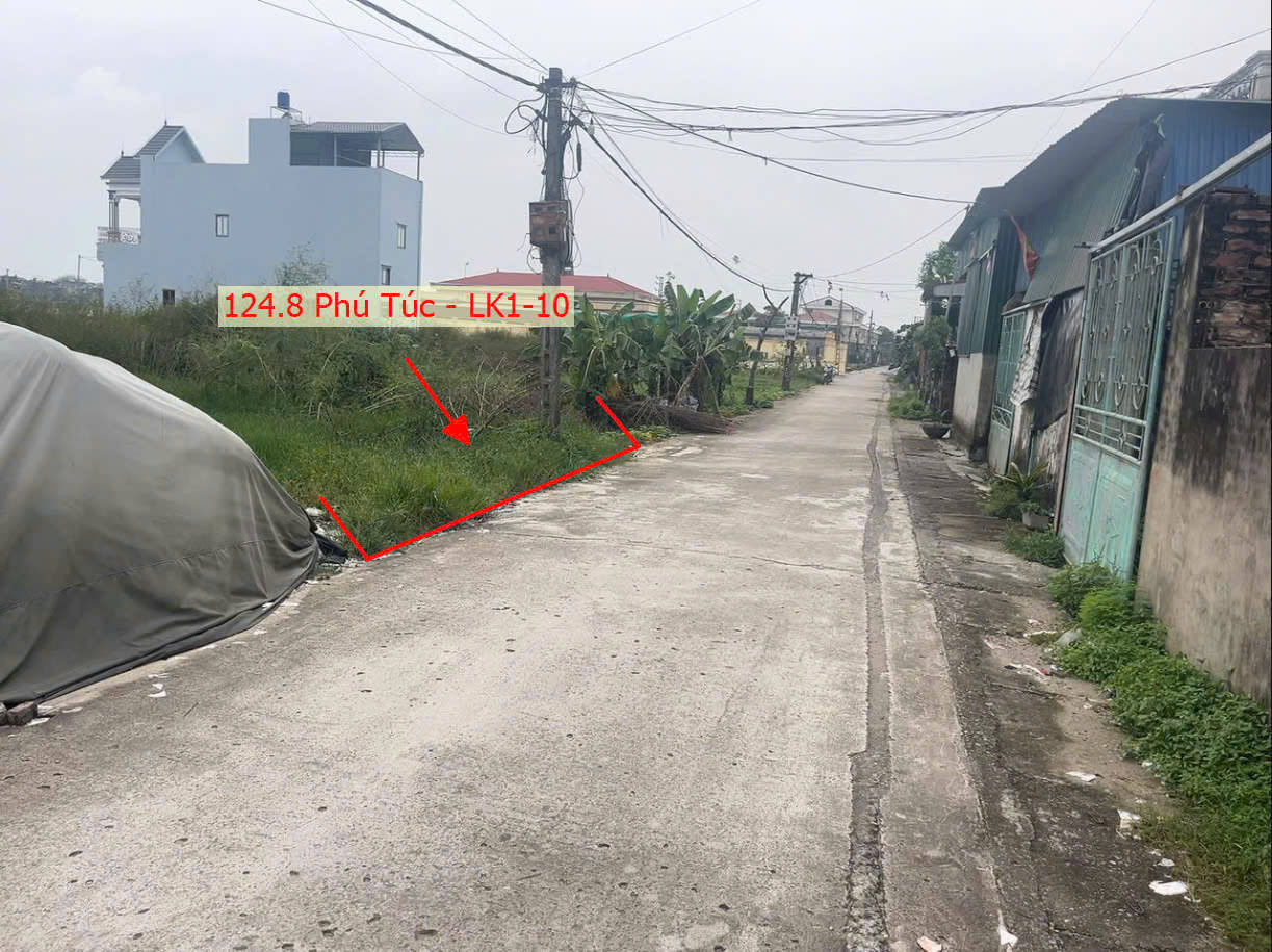 Hình ảnh Bán Đất Đấu Giá Xã Phú Túc Ngay Trung Tâm Xã Phú Túc Sát Trục Chính Kinh Doanh (LK1-10)