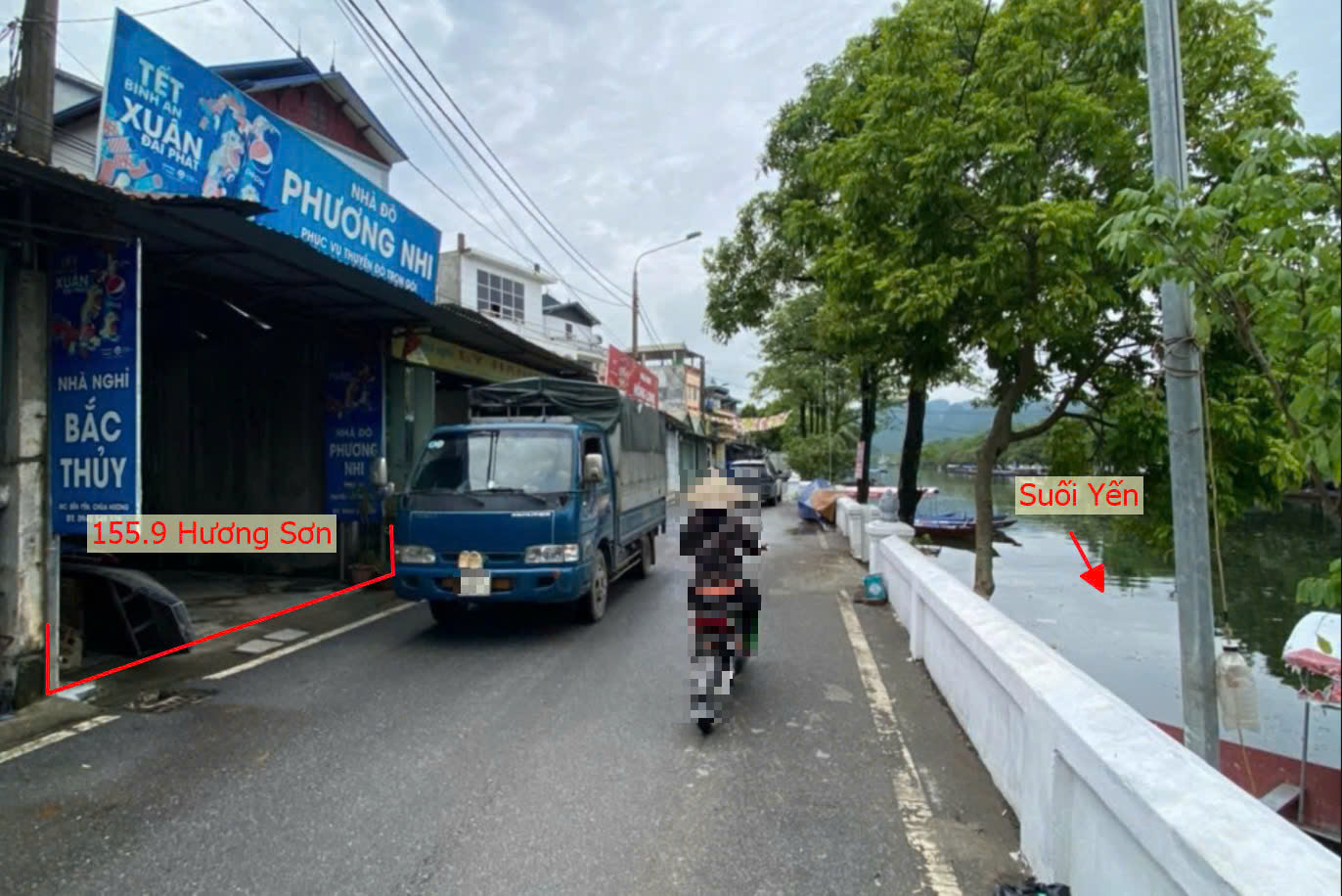 Hình ảnh Bán Đất Hương Sơn Mặt Đường Kinh Doanh TL74 Ngay Trung Tâm Khu Du Lịch Chùa Hường Mặt View Suối Yến