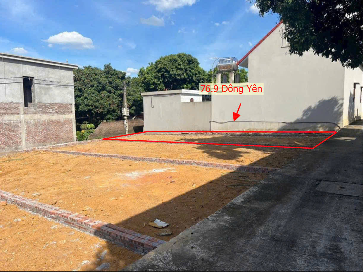 Hình ảnh Bán Đất Full Thổ Cư 2 Mặt Tiền Sát Trục Kinh Doanh Tại Đông Yên Giá Nhỉnh Tỷ